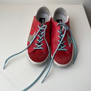 Golden Goose classic distressed shoes